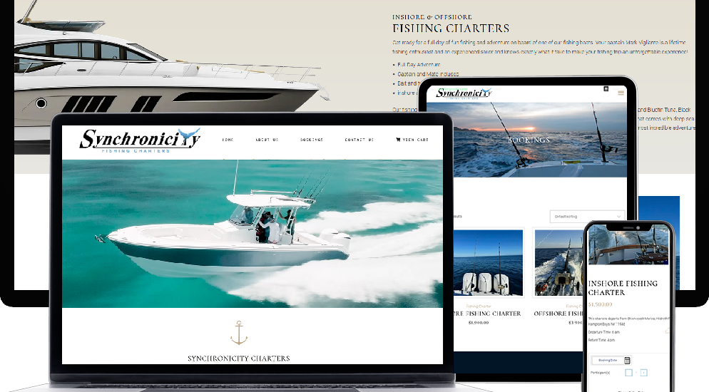 Boat Charter Website
